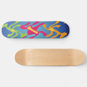 風変わりおよびすばらしいです スケートボード (横)