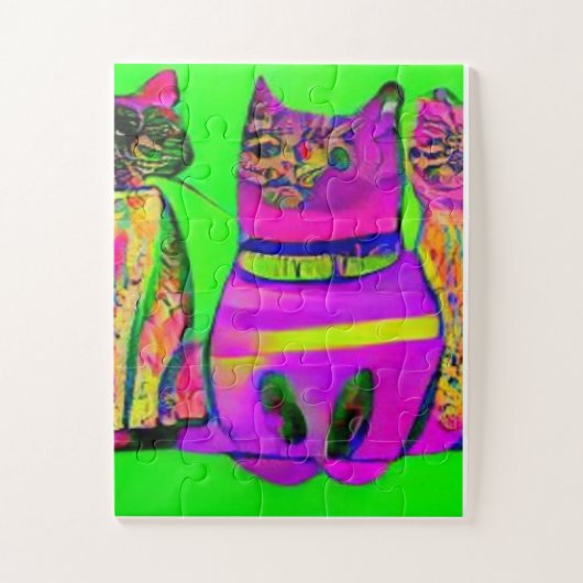 風変わりかっこい ジグソーパズル (縦)