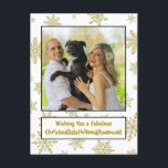 風変わりで楽しいオールシーズン対応のホリデーカード シーズンポストカード<br><div class="desc">この楽しいホリデーカードは、すべての行事を網羅しています！ キャプションには、クリスマス・冬至・ハヌカ・クワンザァを１つの風変わりな言葉で祝福しています - クリスマス、ソルスティス、ハヌカ、クワンザァを１つの美味しそうな風変わりな言葉でまとめたもの。幅広い層への季節の挨拶に最適です！</div>