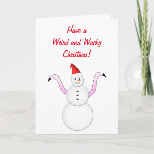 風変わりで、風変りなクリスマスを持って下さい! シーズンカード