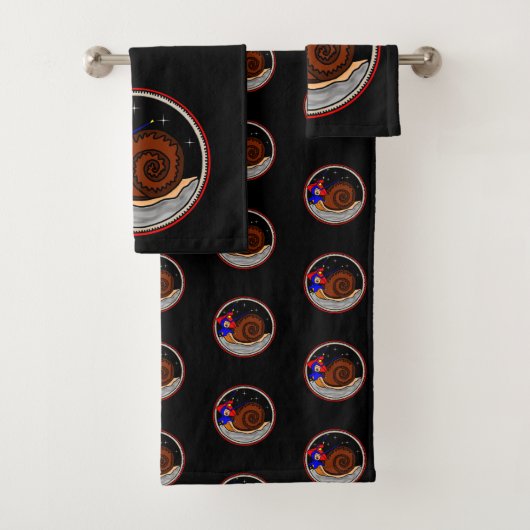 風変わりなかたつむり バスタオルセット (インサイチュ)