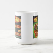 風変わりなニュースのラジオのロゴのマグ コーヒーマグカップ (中央)