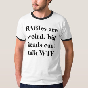 風変わりなベビー Tシャツ