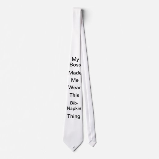 風変わりなボスのタイ(おもしろいな) ネクタイ (正面)