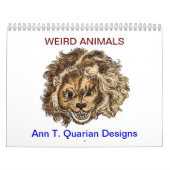 風変わりな動物のカレンダー- 2013年 カレンダー (カバー)