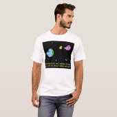 風変わりな地球の構造プレート私 Tシャツ (正面フル)