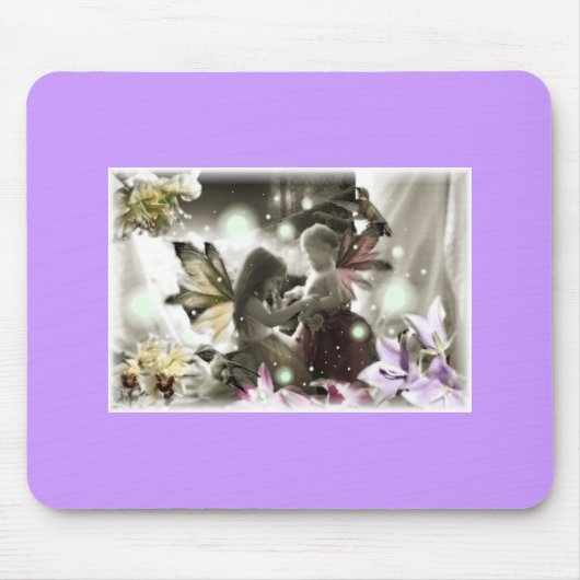 風変わりな妖精の庭 マウスパッド (正面)