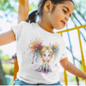 風変わりな子供 ベビーTシャツ