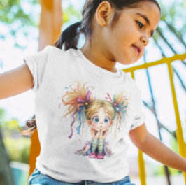 風変わりな子供 ベビーTシャツ