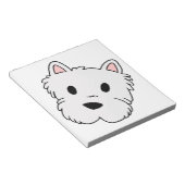 風変わりな漫画の頭 ノートパッド (アングル)