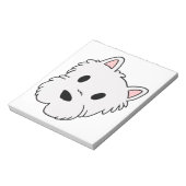 風変わりな漫画の頭 ノートパッド (回転)