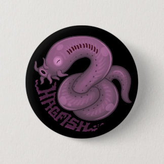 風変わりな自然: Hagfish 缶バッジ