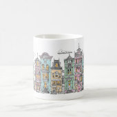 風変わりな道 コーヒーマグカップ (中央)