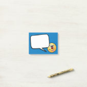 風変わりな顔Grumpey ポストイット (デスク上)