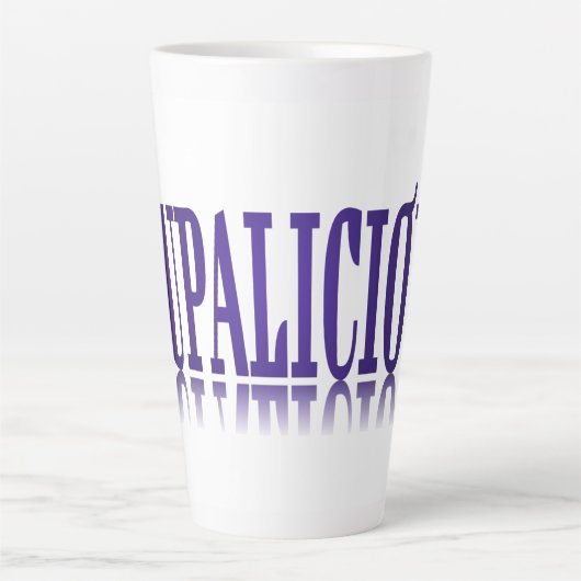 風変わりな カフェラテマグ (正面)