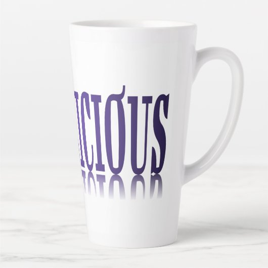 風変わりな カフェラテマグ (右)