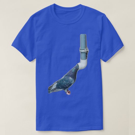 風変わりハト1 Tシャツ (デザイン正面)