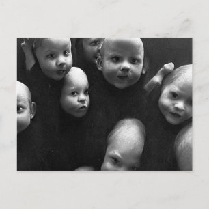 風変わりベビー ポストカード