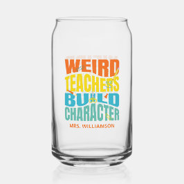 風変わり先生ビルドキャラクター ガラス缶