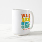 風変わり先生ビルドキャラクター コーヒーマグカップ (正面右)