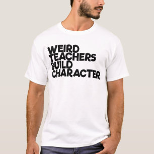 風変わり先生ビルドキャラクター Tシャツ