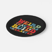 風変わり先生ビルドキャラクターGroovy先生 ペーパープレート (アングル)