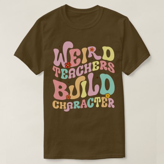 風変わり先生構築キャラクター先生groovy tシャツ (デザイン正面)