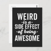 風変わり引用文中素晴らしおもしろい ポストカード (正面/裏面)