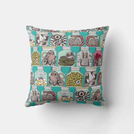 風変わり漬物 クッション (裏面)