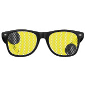 風変わり眼オタク系の球パーティーシおもしろいェーズ レトロサングラス (正面)