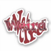 風変わり シール (正面)