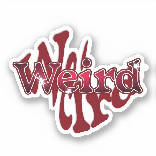 風変わり シール (正面)