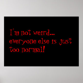 風変わり ポスター