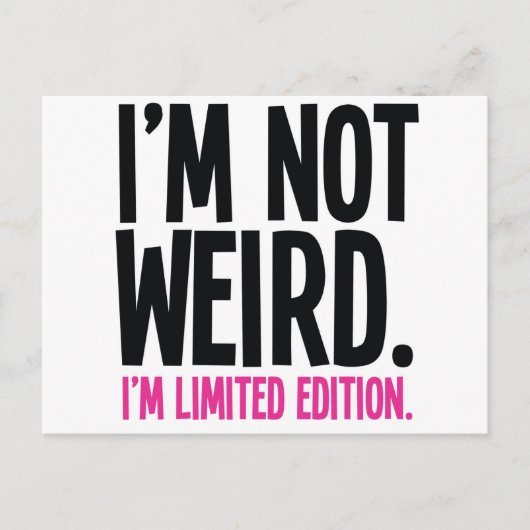 風変わり ポストカード (正面)