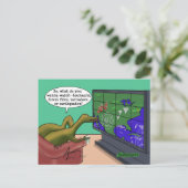 風変わりWeather Diolationsはがき2 ポストカード (スタンド正面)