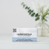 風太陽の工技術 | 電力エネルギー 名刺 (スタンド正面)