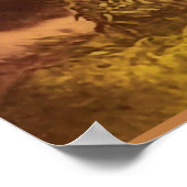 風日本の中のヴィンテージ ポスター (角)