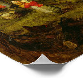 風景が描かれた国結婚の生活 ポスター (角)