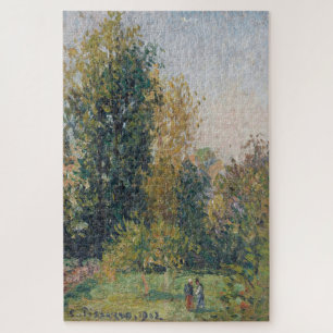 風景と二つの姿,エラグニー,秋(1902) ジグソーパズル
