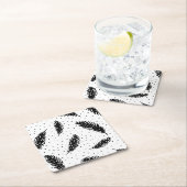 風景と芸術的な紙の創造。 昇華させて スクエアペーパーコースター (インサイチュ)