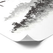 風景のスケッチ ポスター (角)