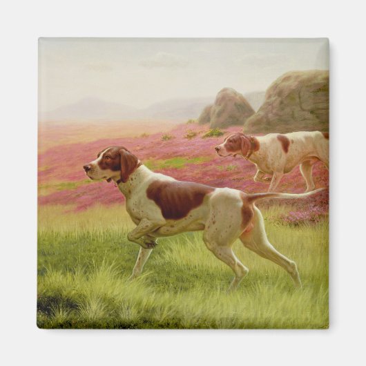 風景のポインタ， 19世紀 マグネット (正面)