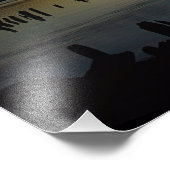 風景の下の静寂 フォトプリント            (角)