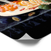 風景の中でフルーツが今も残る ポスター (角)