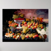 風景の中でフルーツが今も残る ポスター (正面)