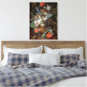 風景の中で花の花束 キャンバスプリント (インサイチュ (寝室))