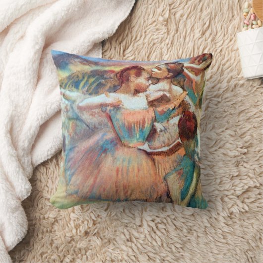 . .風景の中のダンサーby Edgar Degas クッション (ブランケット)