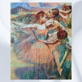 . .風景の中のダンサーby Edgar Degas ジグソーパズル