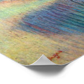 . .風景の中のダンサーby Edgar Degas ポスター (角)