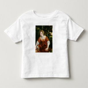 風景の中の少女 トドラーTシャツ